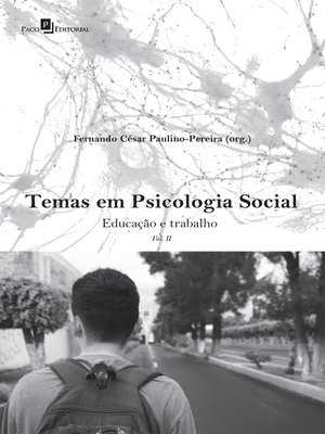 cover image of Temas em psicologia social